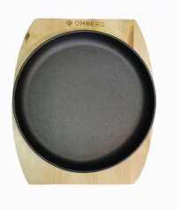 Omberg utekök Gjutjärnspanna rund hos Bbqsupport.se