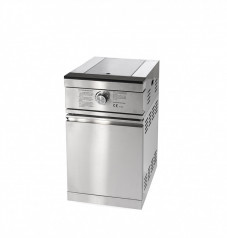 Omberg utekök Borghamn sidobrännare med skåp hos Bbqsupport.se